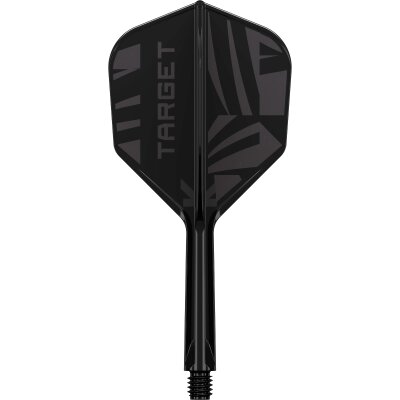 Target Dart K-Flex Target Design Flight- Schaftsystem Schwarz Standard Nr.6 IM Intermediate