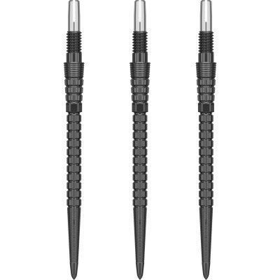 Target Steel Tip SWISS Point Chrono Storm Point Dart Wechsel- Spitzen Schraubspitzen Schwarz 35 mm