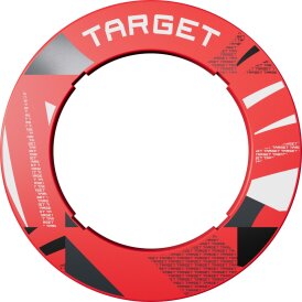 Target Dart gekerbtes Dartboard Surround / Dart Catchring mit Mustern in verschiedenen Farben