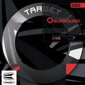 Target Dart gekerbtes Dartboard Surround / Dart Catchring mit Mustern in verschiedenen Farben