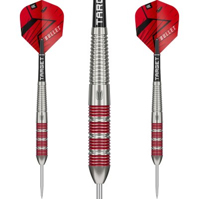Target Steel Darts Stephen Bunting The Bullet Set 100 Pieces Brass komplett Dartset Steeltip Darts Steeldart 22 g