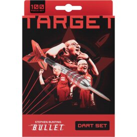 Target Steel Darts Stephen Bunting The Bullet Set 100 Pieces Brass komplett Dartset Steeltip Darts Steeldart 22 g