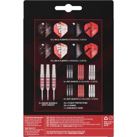 Target Steel Darts Stephen Bunting The Bullet Set 100 Pieces Brass komplett Dartset Steeltip Darts Steeldart 22 g