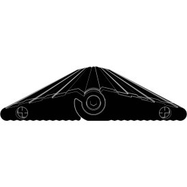 Target Dart Flip Kick Abwurflinie Oche aus Aluminium