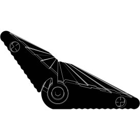 Target Dart Flip Kick Abwurflinie Oche aus Aluminium