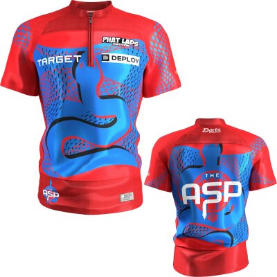 Target Darts Cool Play Shirt Collarless Nathan Aspinall The Asp Matchshirt Dart Shirt Trikot Design 2027