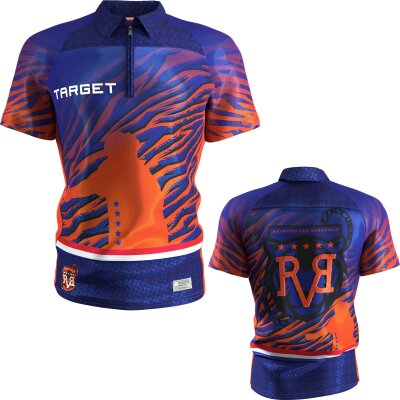 Target Darts Cool Play Playing Shirt Raymond van Barneveld Matchshirt Dart Shirt Trikot Design 2027
