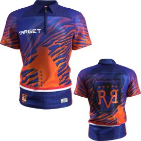 Target Darts Cool Play Playing Shirt Raymond van...