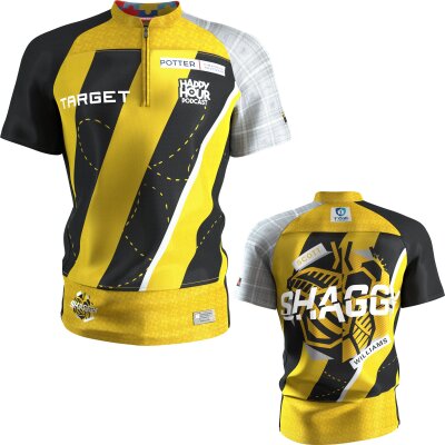 Target Darts Cool Play Playing Shirt Scott Williams Shaggy Matchshirt Dart Shirt Trikot Design 2027