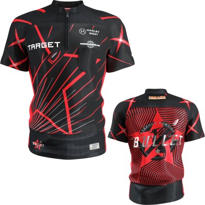 Target Darts Cool Play Playing Shirt Stephen Bunting The Bullet Matchshirt Dart Shirt Dartshirt Trikot Design 2027