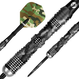 Shot Steel Darts Camo Longshot Turbo Point 95% Tungsten Steeltip Darts Steeldart
