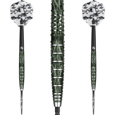 Shot Steel Darts Camo Ghillie Turbo Point 90% Tungsten Steeltip Darts Steeldart