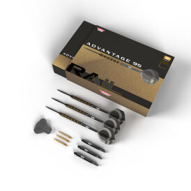 BULLS NL CP Steel Darts Advantage Rail Changeable Point 95% Tungsten Steeltip Darts Steeldart