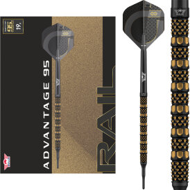 BULLS NL Soft Darts Advantage Rail 95% Tungsten Softtip...