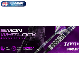 "Verpackung beschädigt" - Winmau Soft Darts Simon Whitlock Spezial Special Edition Softtip Dart Softdart 90% Tungsten 22 g