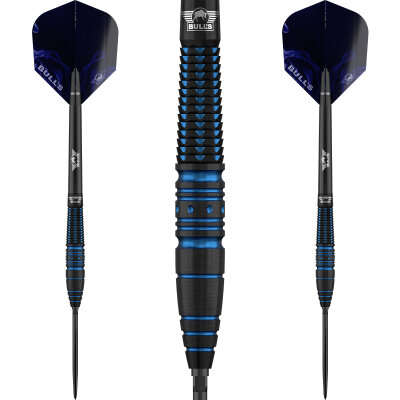 BULLS NL CP Steel Darts Smoke Blue Frost Changeable Point 90% Tungsten Steeltip Darts Steeldart