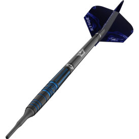 BULLS NL Soft Darts Smoke Blue Frost 90% Tungsten Softtip Darts Softdart 20 g
