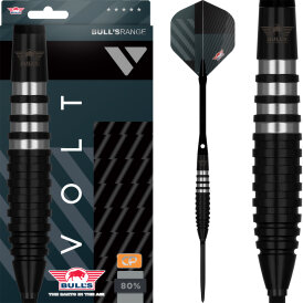 BULLS NL CP Steel Darts Volt Black Changeable Point 80%...