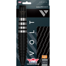 BULLS NL CP Steel Darts Volt Black Changeable Point 80% Tungsten Steeltip Darts Steeldart