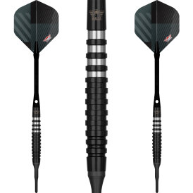 BULLS NL Soft Darts Volt Black 80% Tungsten Softtip Darts...