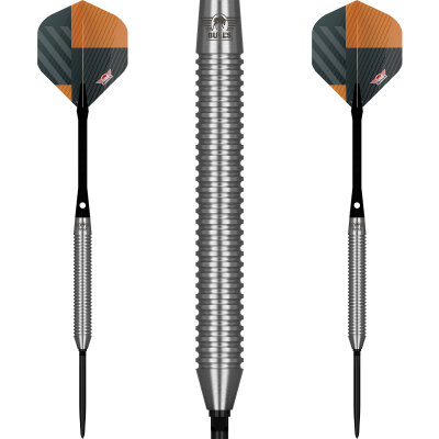 BULLS NL CP Steel Darts Volt Orange Changeable Point 80% Tungsten Steeltip Darts Steeldart