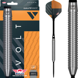 BULLS NL CP Steel Darts Volt Orange Changeable Point 80% Tungsten Steeltip Darts Steeldart