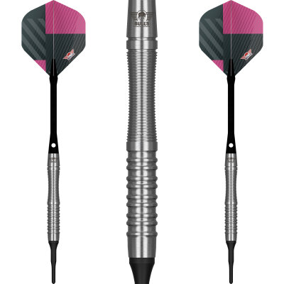 BULLS NL Soft Darts Volt Pink 80% Tungsten Softtip Darts Softdart 19 g