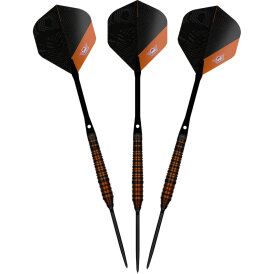 BULLS NL CP Steel Darts Dirk van Duijvenbode Changeable Point 80% Black Tungsten Steeltip Darts Steeldart