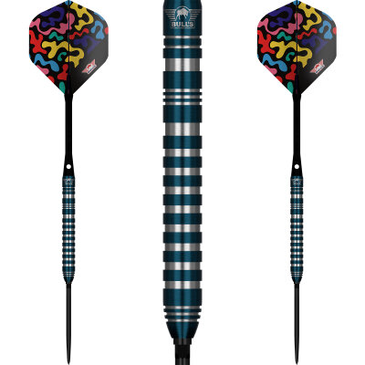 BULLS NL CP Steel Darts Ricky Evans The Rapid Changeable Point 80% Blue Tungsten Steeltip Darts Steeldart