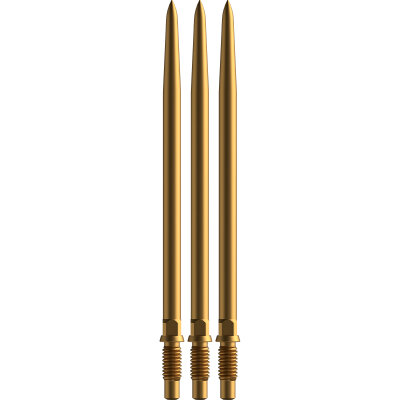 BULL´S NL CP Changeable Points Dart Wechsel- Spitzen Schraubspitzen Gold Smooth Point 44 mm