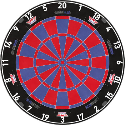 BULLS NL Shark Pro Blue Dartboard Bristle Dart Board Dartboard Dartscheibe