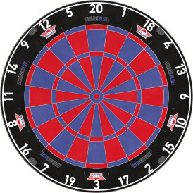 BULLS NL Shark Pro Blue Dartboard Bristle Dart Board...