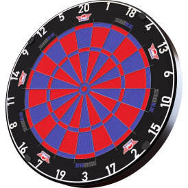 BULLS NL Shark Pro Blue Dartboard Bristle Dart Board...