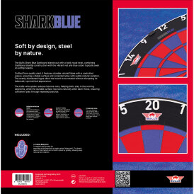 BULLS NL Shark Pro Blue Dartboard Bristle Dart Board Dartboard Dartscheibe