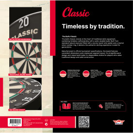 BULLS NL Classic Dartboard Bristle Dart Board Dartboard Dartscheibe
