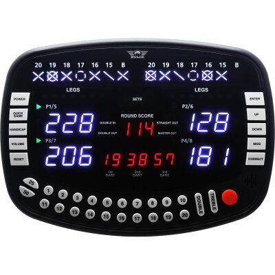 BULL´S NL Dart Parrot XL Score Counter Electronik Scoreboard Touchpad Punktezähler
