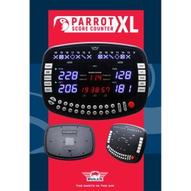 BULL´S NL Dart Parrot XL Score Counter Electronik Scoreboard Touchpad Punktezähler