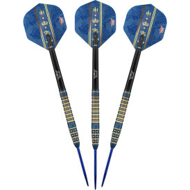 BULLS NL CP Steel Darts Kim Huybrechts The Hurricane Blue Changeable Point 95% Tungsten Steeltip Darts Steeldart