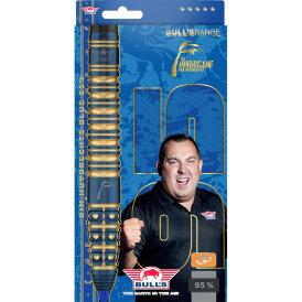 BULLS NL CP Steel Darts Kim Huybrechts The Hurricane Blue Changeable Point 95% Tungsten Steeltip Darts Steeldart