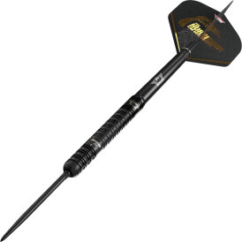 BULLS NL CP Steel Darts Kim Huybrechts The Hurricane E2 Full Black Changeable Point 90% Tungsten Steeltip Darts Steeldart
