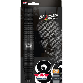 BULLS NL CP Steel Darts Max Hopp Black Changeable Point 80% Tungsten Steeltip Darts Steeldart
