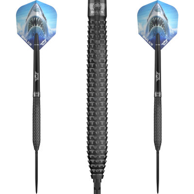 BULLS NL CP Steel Darts Shark Pro Black Changeable Point 90% Tungsten Steeltip Darts Steeldart