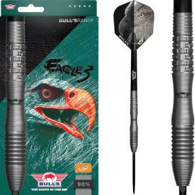 BULLS NL CP Steel Darts Eagle 3 Changeable Point 90% Tungsten Steeltip Darts Steeldart 22 g