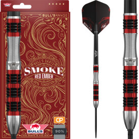 BULLS NL CP Steel Darts Smoke Red Ember Changeable Point 90% Tungsten Steeltip Darts Steeldart