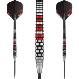 BULLS NL CP Steel Darts Smoke Red Flare Changeable Point...