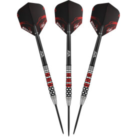 BULLS NL CP Steel Darts Smoke Red Flare Changeable Point 90% Tungsten Steeltip Darts Steeldart