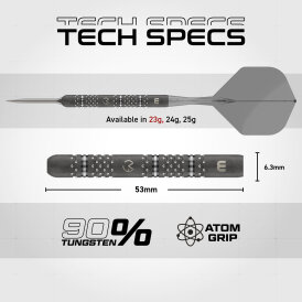 Winmau Steel Darts Switch Point MvG Michael van Gerwen TS-PRO Dart 90% Tungsten Steeltip Dart Steeldart