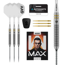 Winmau Steel Darts Switch Point Gian van Veen W-Max Dart 90% Tungsten Steeltip Dart Steeldart