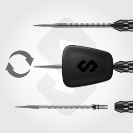 Winmau Steel Darts Switch Point Gian van Veen TS-PRO Dart 90% Tungsten Steeltip Dart Steeldart