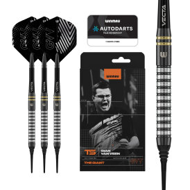 Winmau Soft Darts Gian van Veen TS Dart 90% Tungsten Softtip Dart Softdart 18 g